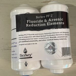Berkey fluoride filters new in packaging